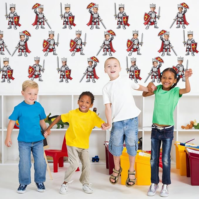 48 Set Medieval Knight Cutouts - Image 7