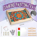 EWJRNSF Diamond Art Kits for Adults Wooden Serving Trays - Image 2