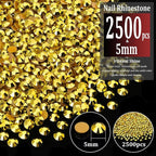 2500pcs 5mm Resin Rhinestones Bulk - Image 2