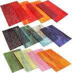 LITMIND 12 Sheets Stained Glass Sheets Variety Pack, 4 x 6 inch Cathedral Glass - Image 6