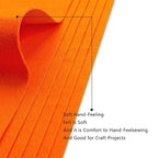 Jtnohx Self Adhesive Felt Sheets, 12 Pieces Felt Fabric - Image 4