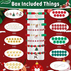 Taybonds Christmas Bracelet Making Kit, Christmas Beads - Image 4