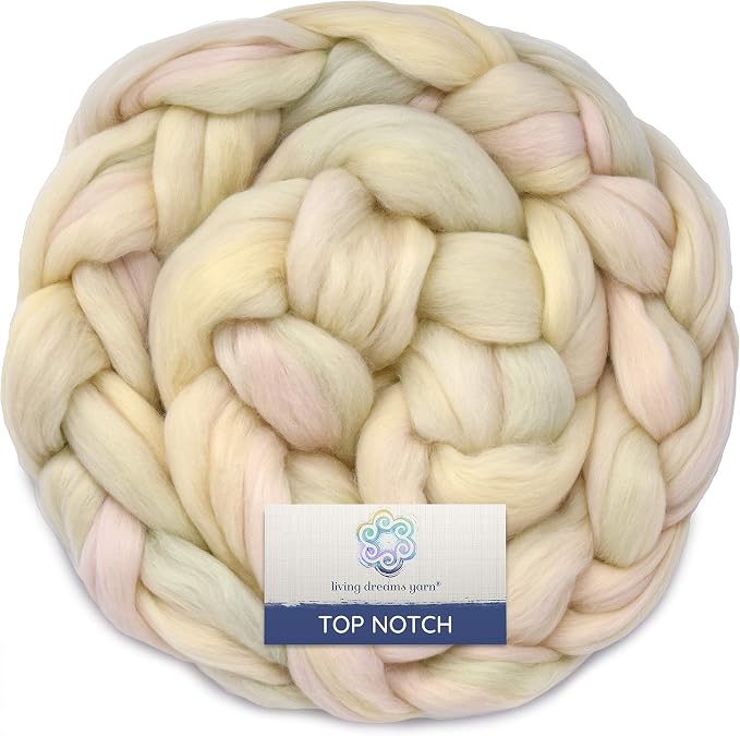Top Notch Superfine Merino Fiber by LivingDreamsYarn