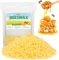 FROKO Yellow Natural Beeswax Pellets 2LB, Organic Beeswax, Beeswax by FROKO