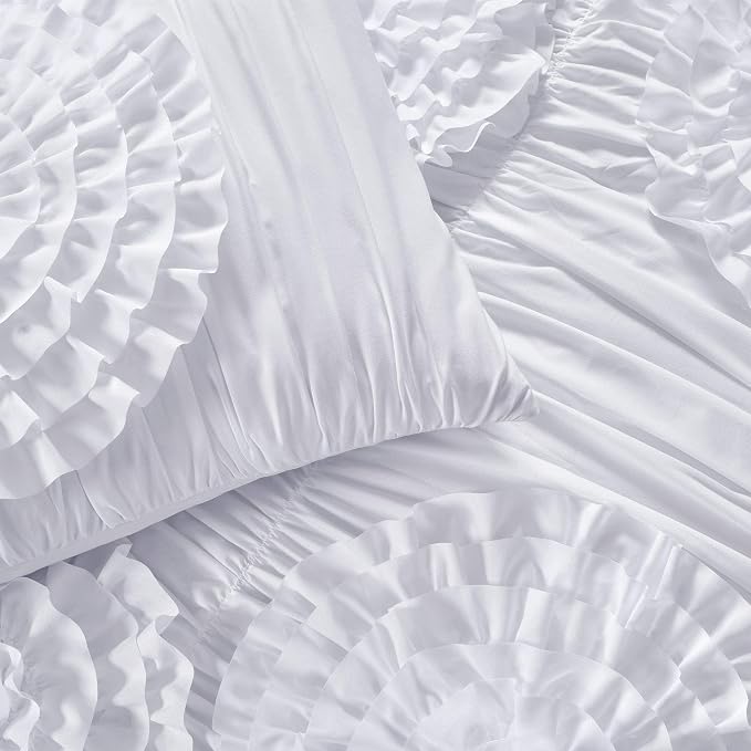 Lush Decor 3 Piece Serena Comforter Set - Image 4