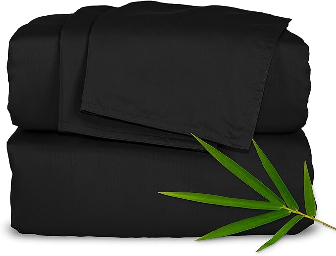 Pure Bamboo Full Sheets, Genuine 100% Organic Viscose Derived from Bamboo Bed by PureBamboo