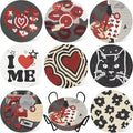 Bulerrylulu 8 Pcs Downtown Girl Diamond Painting Coasters Kits by Bulerrylulu