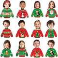 60pcs Christmas Theme Cutouts Ugly Sweater Bulletin Board Decorations Xmas Ugly by partygreeting