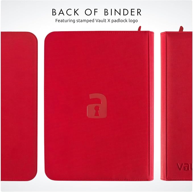 Vault X 4 Pocket Zip Trading Card Binder 160 Cards Exo-Tec | Holds 160 - Image 9