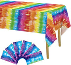 Iceyyyy 6 Pcs Tie Dye Tablecover by Iceyyyy