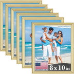 Icona Bay 8x10 Picture Frames, 6 Pack, Contemporary, Inspirations | These Icona by IconaBay