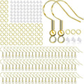 Hypoallergenic Earring Hooks 500 PCS/75 Pairs, Earring Making kit | Nickel free by OfficeArtCraftsProducts