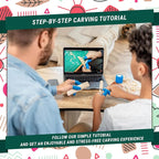 BeaverCraft Wood Carving Kit for Kids & Beginner DIY08 - Image 3