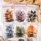 Yoksas 120Pcs Large Nature Plants Leaf Veins Stickers by YOKSAS