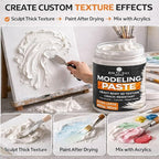 BALTIC DAY - Modeling Paste, 850g/30oz Extra Large Texture Paste - Image 3