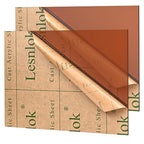 Lesnlok Brown Acrylic Sheets 1/8 inch Thick 3mm 2 Pack 12 x 16 Clear Plexiglass by Lesnlok