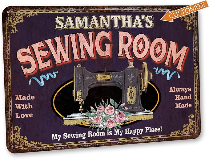 Personalized Sewing Room Sign Art Room Décor - Image 2