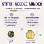 The Quilted Bear Needle Minder - Image 2