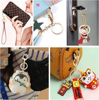Gkeygo 10 Pack a Set Metal Lobster Claw Clasps and Key Rings, Key Chain - Image 6