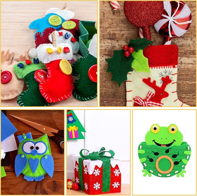 10Pcs Felt Sheets Fabric, 1mm | Polyester, - Image 3