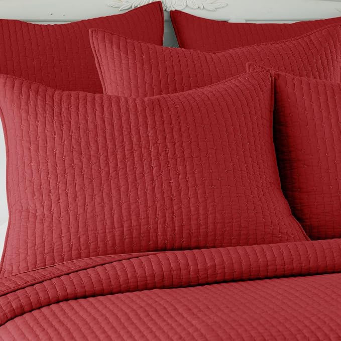 Levtex Home Cross Stitch Reversible Twin Bedspread Set - Image 6