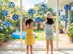 48PCS Summer Crafts: Paper Shark Suncatchers DIY Kits, Window Stained Glass - Image 7