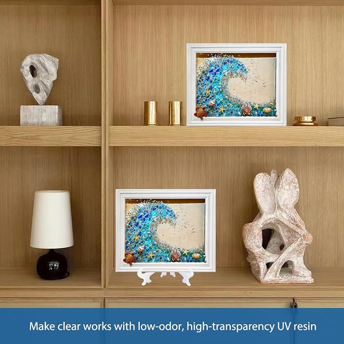CIYOJA Sea Stained Glass Craft Kit: Wave Mosaic Kit - Image 6