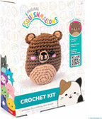 Original Squishmallows Omar the Bear Crochet Kit, Includes Yarn, Crochet Hook - Image 9