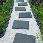 Mulctun 45LB Natural White Rocks, 1/4"-3/4" Garden River Rock, Decorative - Image 8