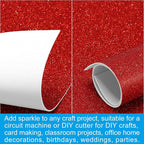 PATIKIL Red Shiny EVA Glitter Foam Sheet 11 x 8 Inch 2mm Thick - Image 5