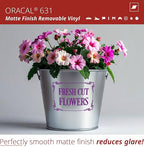 ORACAL 631 Matte Violet Vinyl Durable Roll Easy to Weed Permanent Adhesive - Image 3