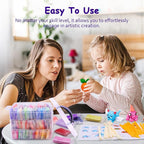 PeacePeo Polymer Clay 110 Colors Non-Sticky Oven Bake Clay 215 Pcs Non-Toxic - Image 5