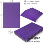 Allgala 20-Value-Pack EVA Foam Paper 8x12 Inch Sheets-Purple-CF85306 - Image 2