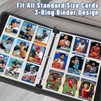3600 Pockets Trading Card Binder Sleeves, Baseball Card Sleeves Fit - Image 6