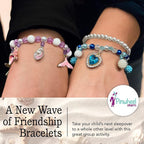 Pinwheel Crafts Mermaid Charm Bracelet Making Kit - Image 3
