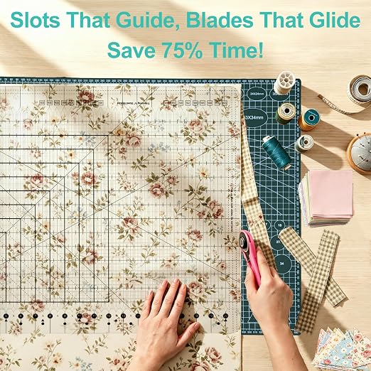 Slotted Quilting Ruler 17.75" x 22" - Image 4