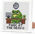 Tiwabb Frog Stamped Cross Stitch Kits by DIYHomeDecor