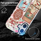 Case for iPhone 17, Scratch Resistant Hybrid Double Layer Hard Shell，Vintage - Image 3