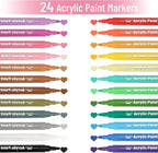 Mr. Pen- Acrylic Paint Markers, 24 Pack, Paint Pens - Image 2