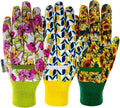Thorn Proof&Puncture Resistant Gardening Gloves with Grip,Garden Gloves for Women, Leather Work Gloves,Gifts