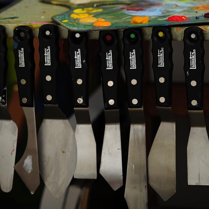 Liquitex Professional Freestyle Large Scale Knives 4-Piece Ring Set - Image 3