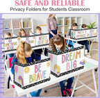 Honoson 24 Pcs Bulk Inspirational Privacy Folders - Image 5