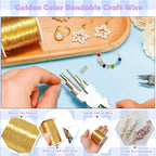 328 Feet Tarnish Resistant Copper Wires 28 Gauge Jewelry Craft Wires Beading - Image 3
