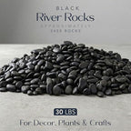 River Rocks Decorative Ornamental Vase Filler 0.5" - Image 2