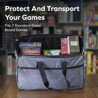 Board Game Bag - Fits 7 Standard-Sized Boxes - Carry - Padded - Image 2
