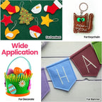 Reginary 120 Pcs 8 x 12 Inch & 8 x 35 Inch Felt Sheets Bulk - Image 2