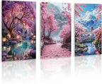 Gemozaic 3 Pack Fantasy Tree Diamond Painting Kits by Gemozaic