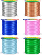 Mandala Crafts 14 GA Pink Green Blue Assorted Anodized Aluminum Craft Wire | - Image 2