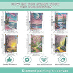 Leatrice 6 Pack Landscape Diamond Painting Kits - Image 2
