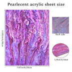 Pearl Glitter Cast Acrylic Sheet, 12x8 Inch, 2 Pack | 1/8 Inch Thickness - Image 2